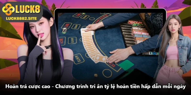 Hoàn Trả Cược Cao - Chương Trình Tri Ân Tỷ Lệ Hoàn Tiền Hấp Dẫn Mỗi Ngày